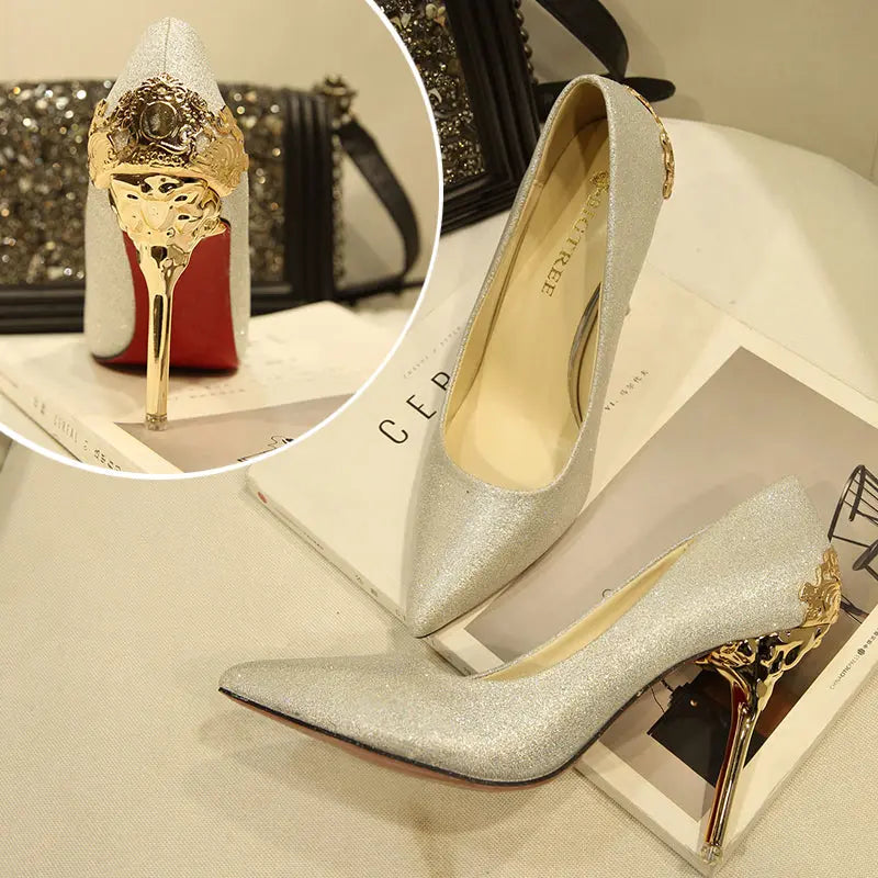 LAKESHI High Heel Wedding Shoes Sarah Express