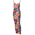 Summer Women Nightclub Sexy Abstract Printing Slip Dress Ragazza