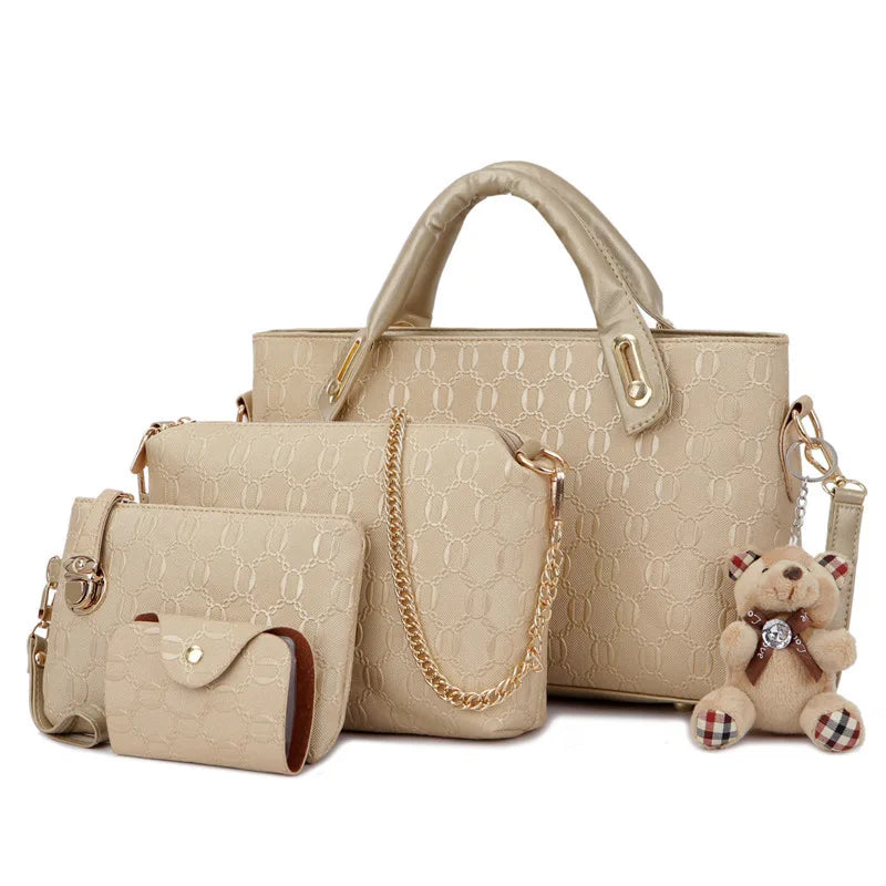 Multi-Piece Fashionable Flow Large Capacity Casual Lightweight Bags
