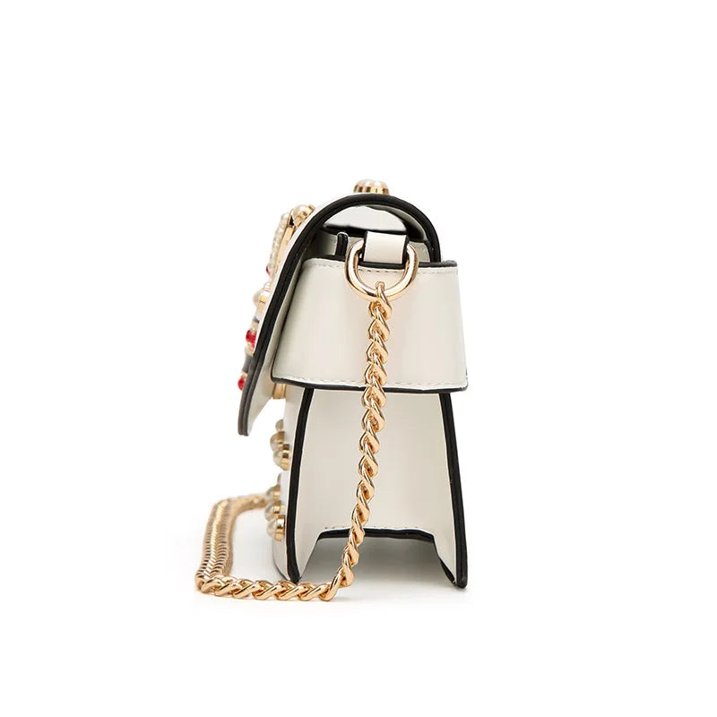 Pearl Bee Shoulder Bag & High Quality Crossbody Bag