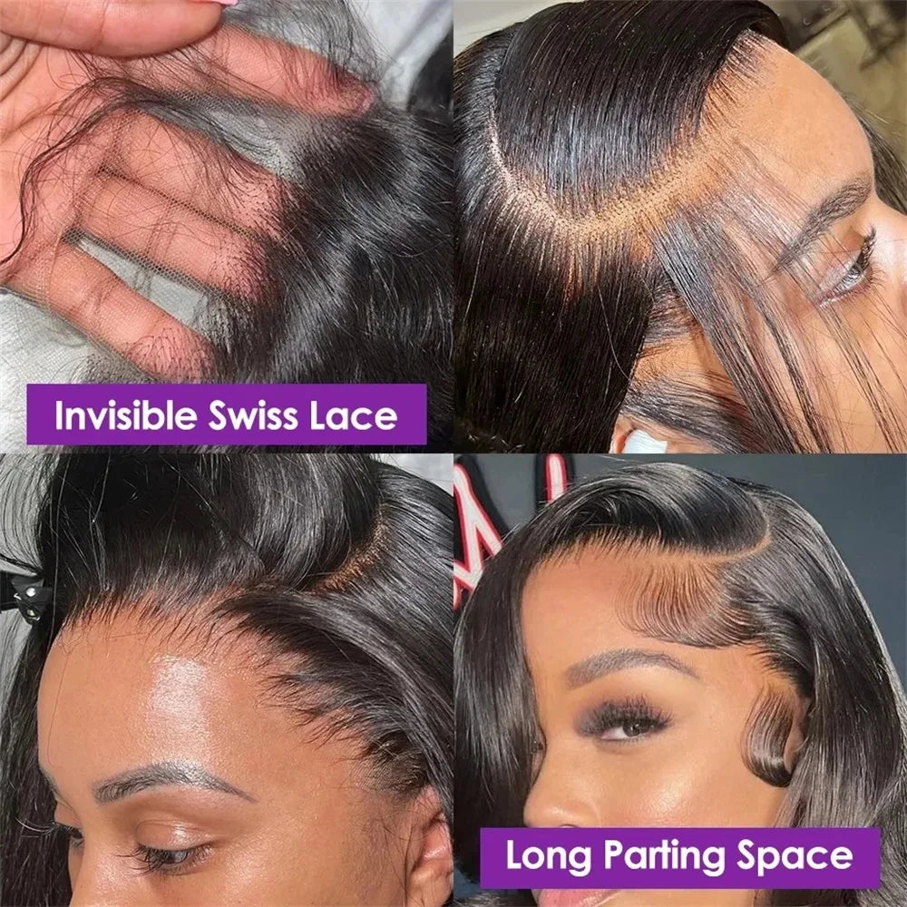 Brazilian Body Wave 13x6 / 360 HD Transparent Lace Front Wig | Pre-Plucked 13x4 Lace Front