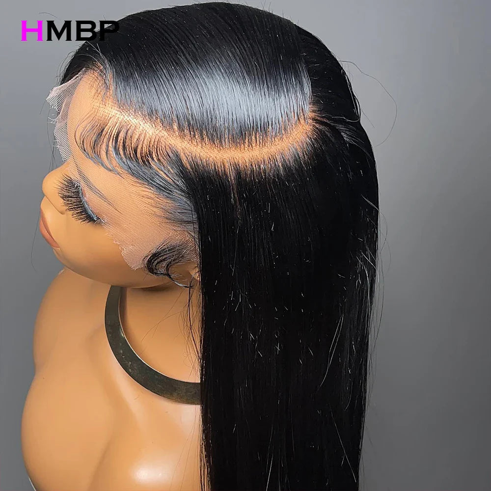 Glueless 30-34Inch Straight 13x4/13x6 HD Brazilian Preplucked Lace Front HMBP