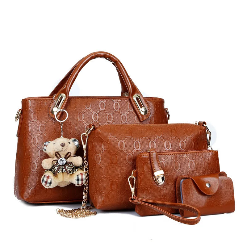 Multi-Piece Fashionable Flow Large Capacity Casual Lightweight Bags