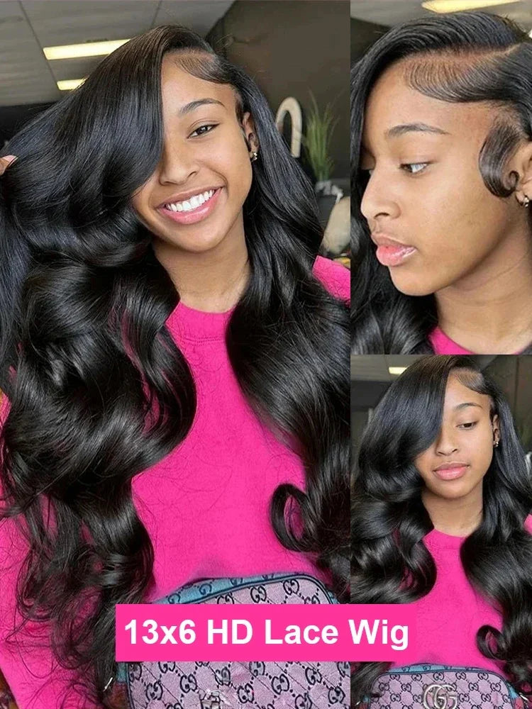 Brazilian Body Wave 13x6 / 360 HD Transparent Lace Front Wig | Pre-Plucked 13x4 Lace Front