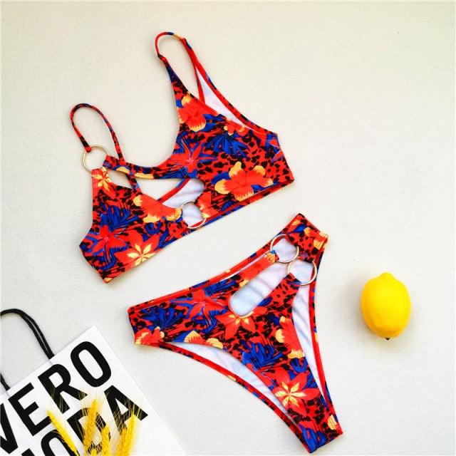 Glamorous String Bra Swimsuit Beach Wear