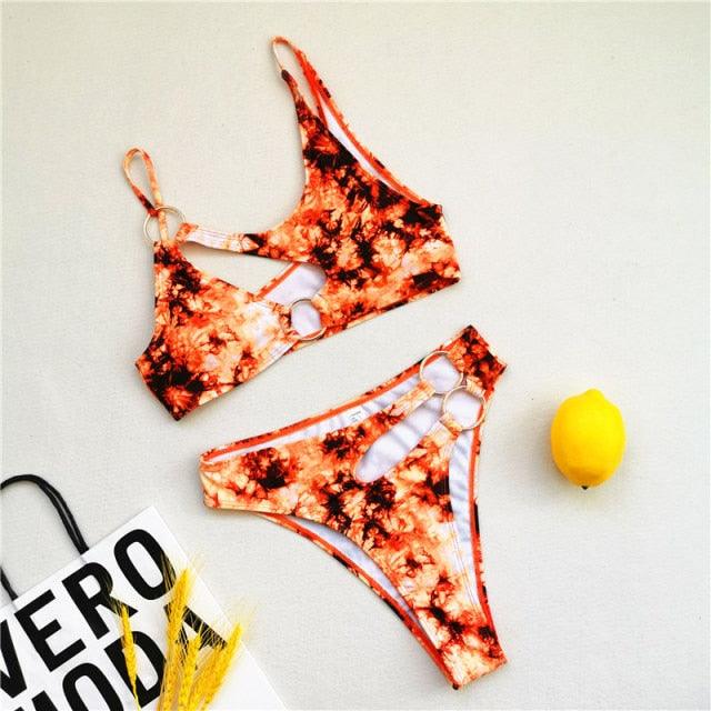 Glamorous String Bra Swimsuit Beach Wear